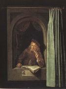 Gerard Dou Self-Portrait painting